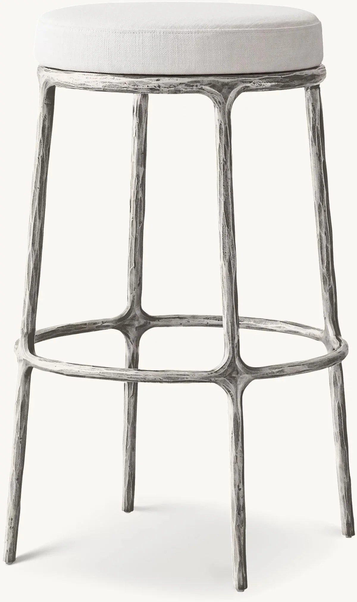 Thaddeus Backless Swivel Bar Stool