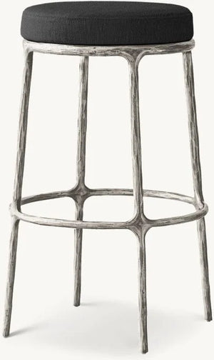 Thaddeus Backless Swivel Bar Stool