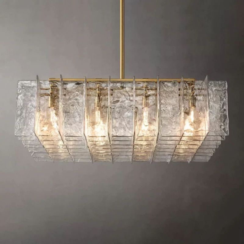 Tiga Square Chandelier 49"