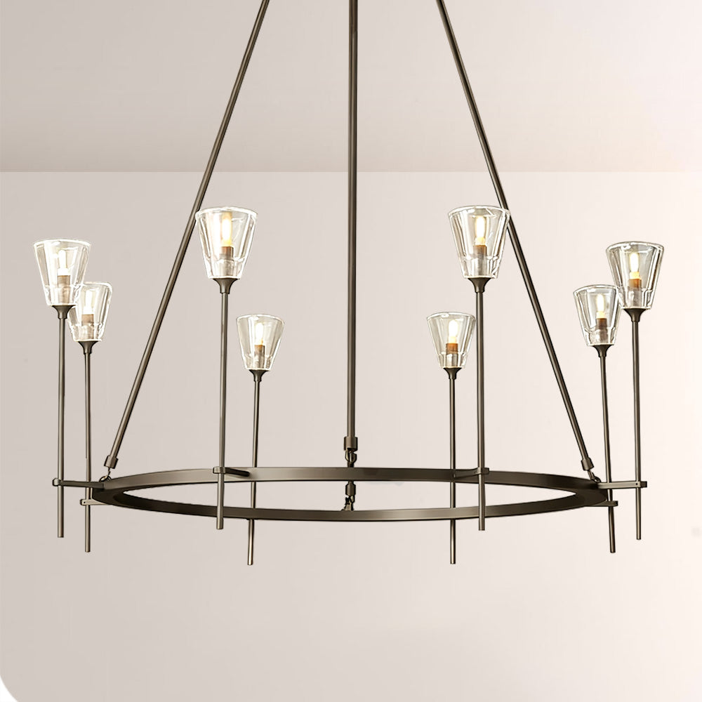 Torche Round Chandelier