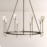Torche Round Chandelier