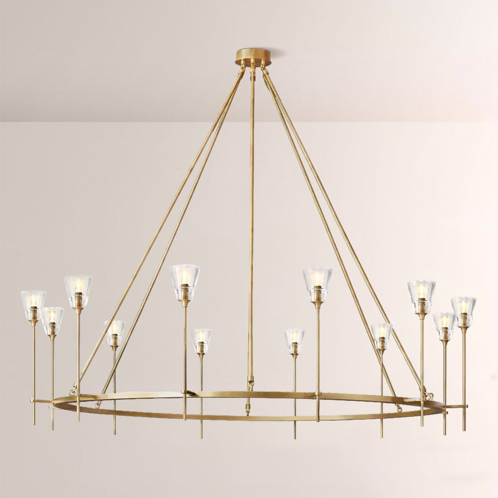 Torche Round Chandelier