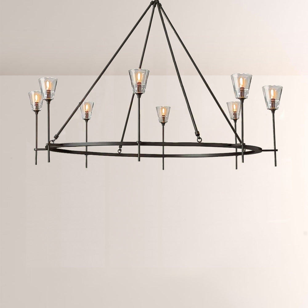 Torche Round Chandelier