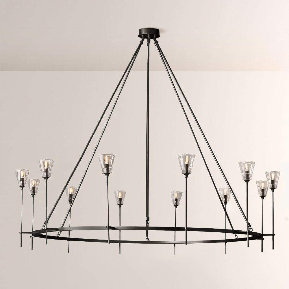 Torche Round Chandelier