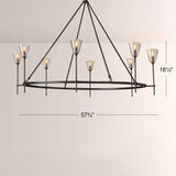 Torche Round Chandelier