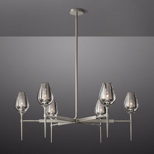Tulip Round Chandelier 42"