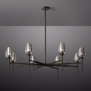 Tulip Round Chandelier 54"