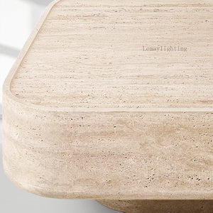 VitLuxe Carved Coffee Table