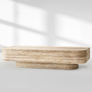 VitLuxe Carved Coffee Table