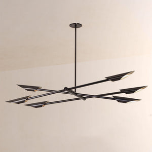Voyant Multi Arm Spire Chandelier