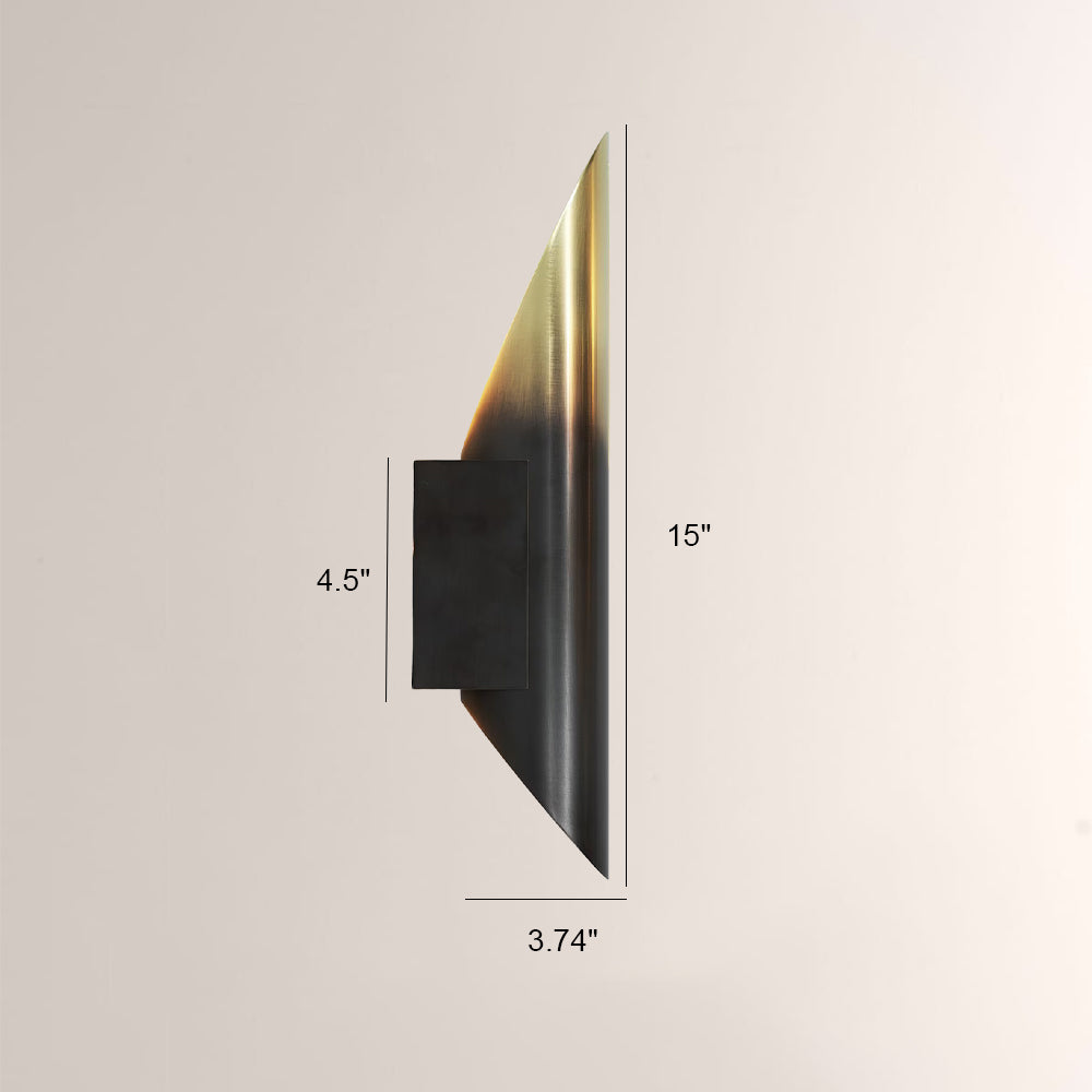 Voyant Ombre Sculptural Wall Sconce