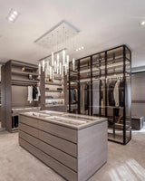 Wind Small Rectangle Chandelier