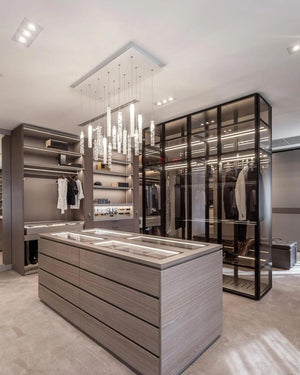 Wind Small Rectangle Chandelier