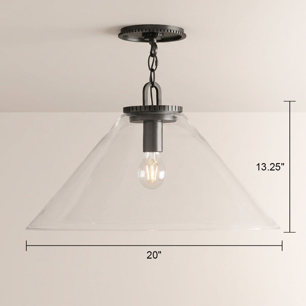Wesin Cone Flush Mount