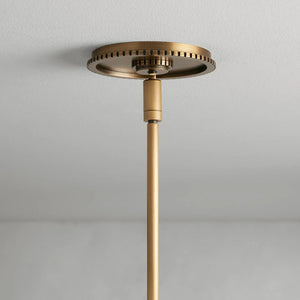 Wescott Globe Pendant with Rod