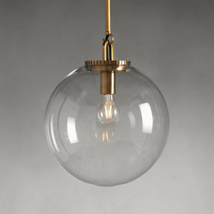 Wescott Globe Pendant with Rod