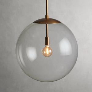 Wescott XL Globe Pendant with Rod