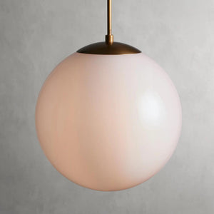 Wescott XL Globe Pendant with Rod