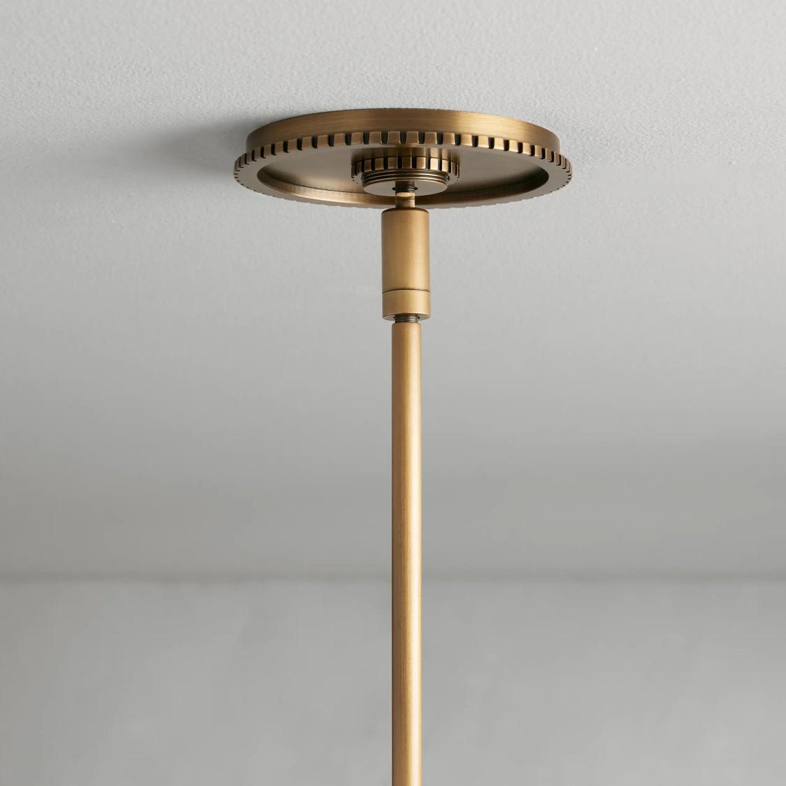 Wescott XL Globe Pendant with Rod