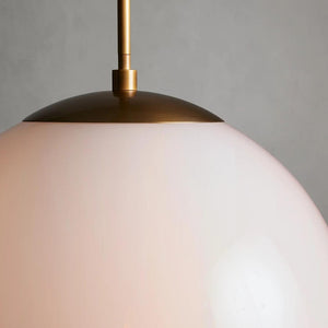 Wescott XL Globe Pendant with Rod