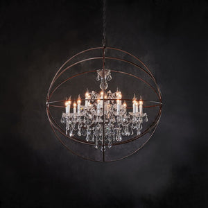Zoraida Crystal Ball Chandelier