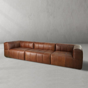 Yosemite Burnished Cognac Sofa 160"W