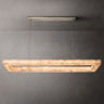 Alabaster Ezreal Rectangular Chandelier 72"
