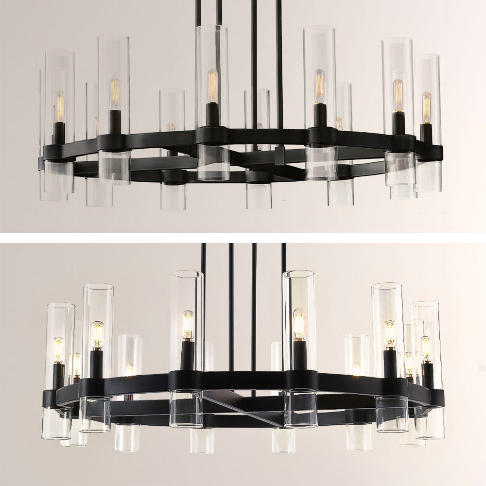 Tara Led Round Chandelier 36"