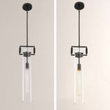Aisha Glass Cylinder Pendant