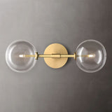 Sera Glass Globe Double Sconce