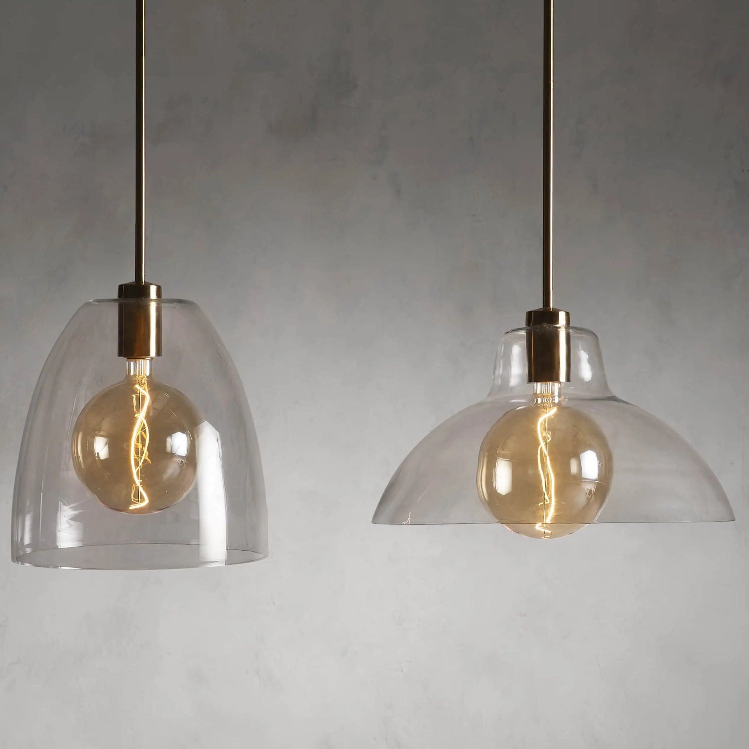 Bauer Dome Pendant with Bulb