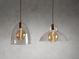 Bauer Dome Pendant with Bulb