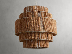Kash Wooden Beads Chandelier