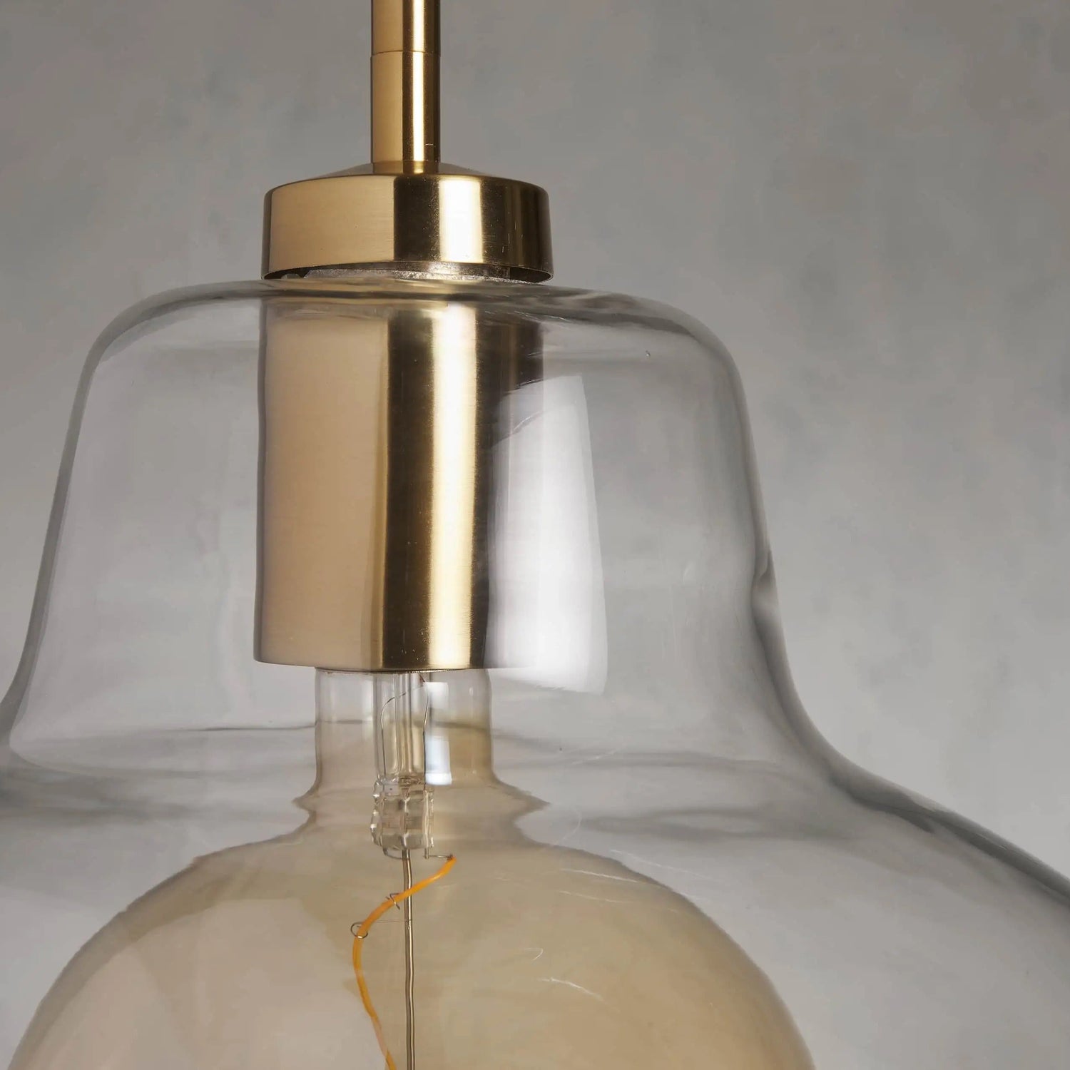 Bauer Dome Pendant with Bulb