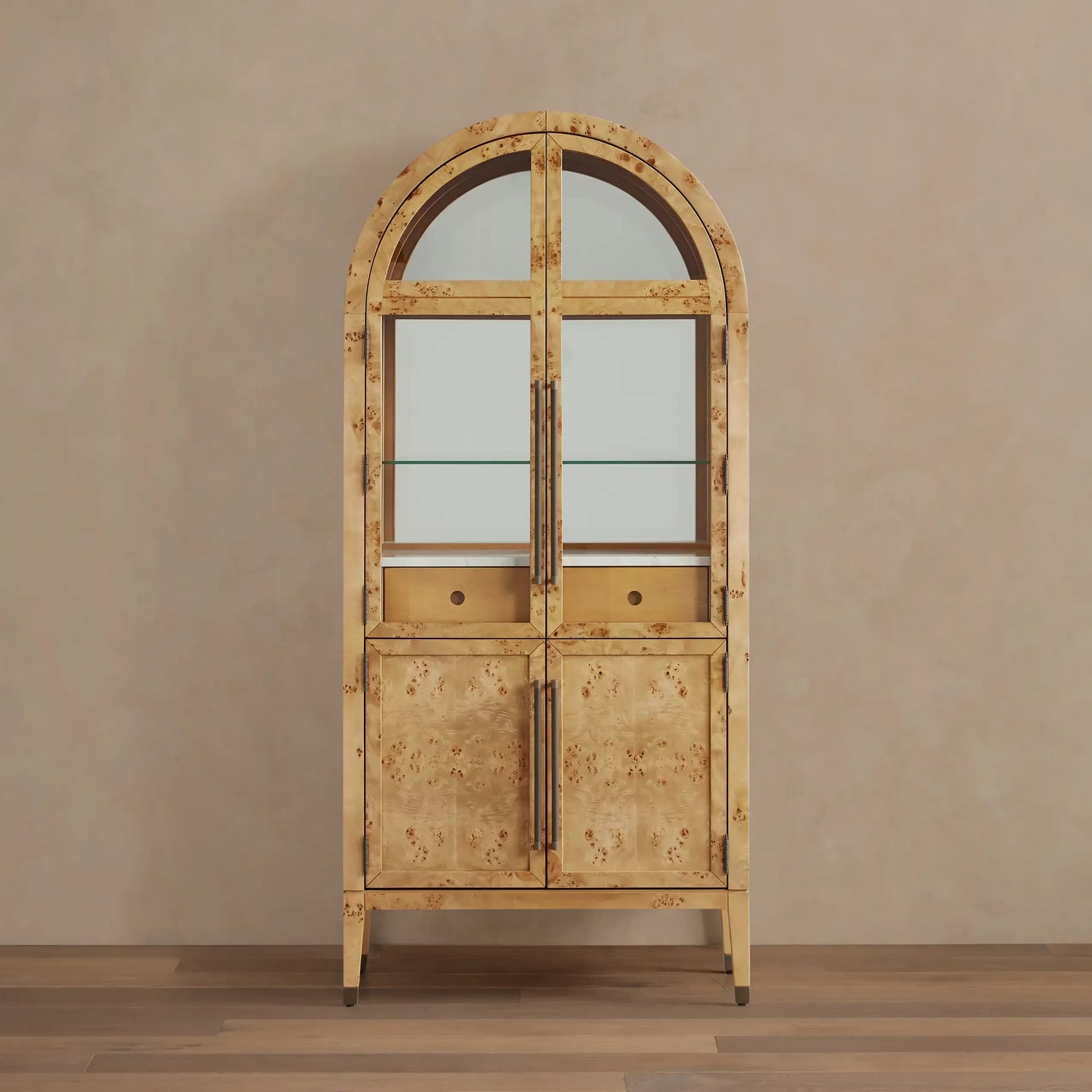 Hattie Burl Bar Cabinet