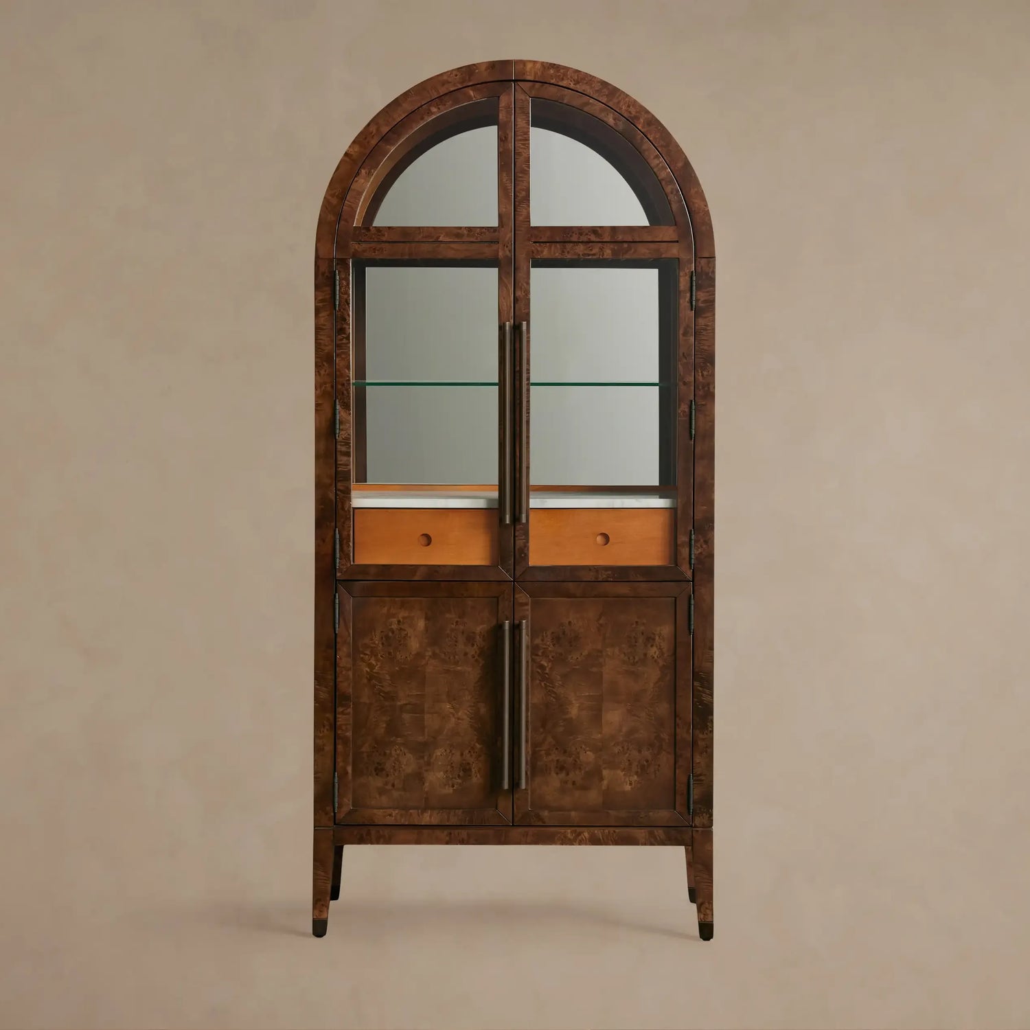 Hattie Burl Bar Cabinet