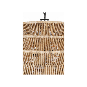 Antigua Drum Rattan Chandelier