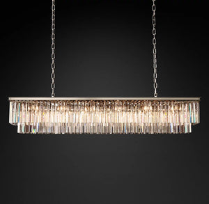 Leonor Rectangular Chandelier 72“