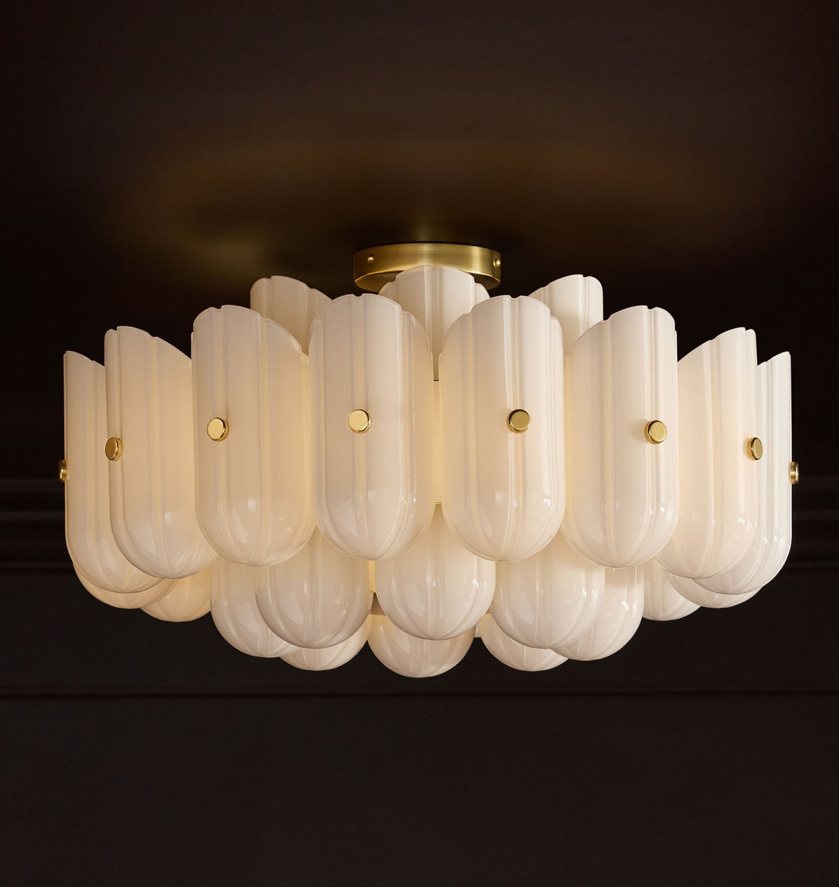 Lorna LED Double Tier Flush Mount 25"