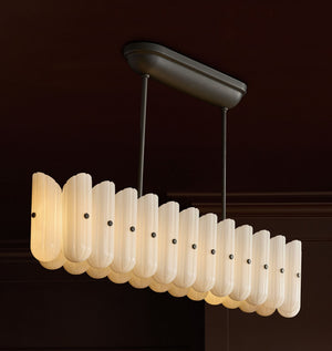 Lorna LED Linear Chandelier 55"