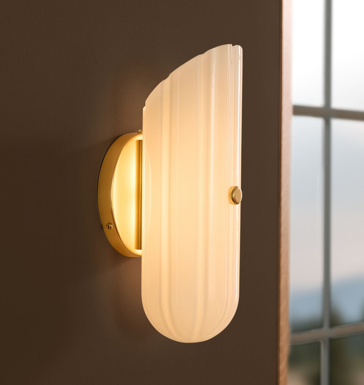 Lorna LED Sconce 12"H 24"H
