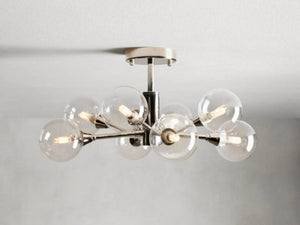 Sera Glass Globe Flushmount