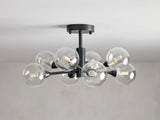 Sera Glass Globe Flushmount