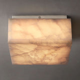 Alabaster Ezreal Square Flushmount 10"